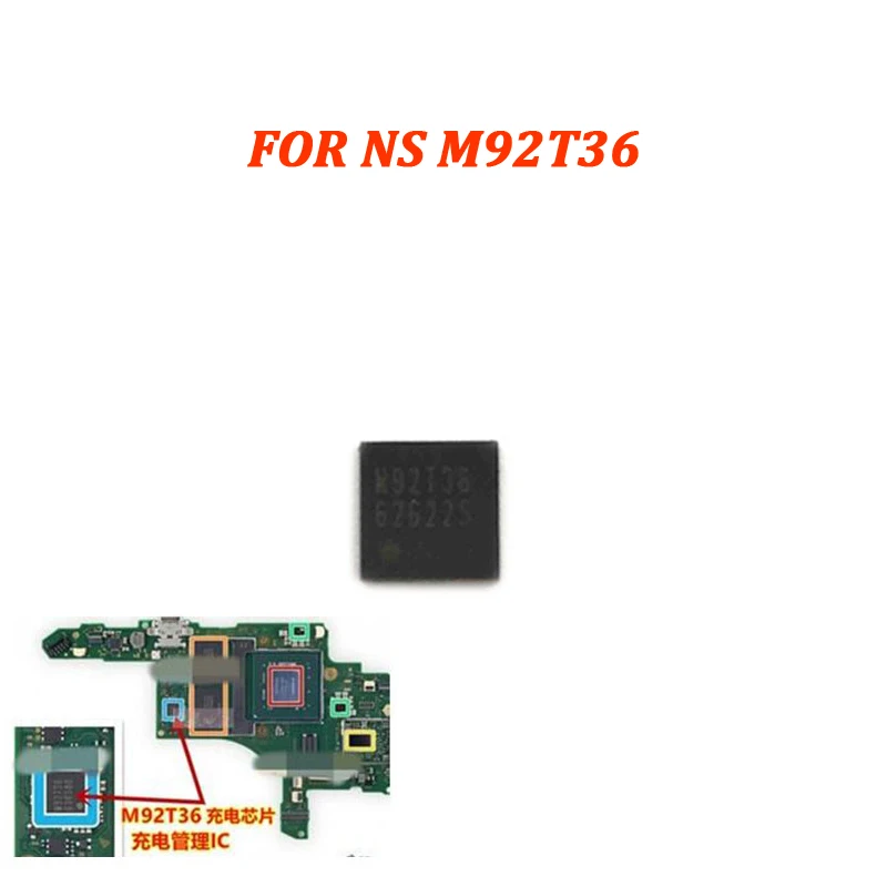 Замена чипа IC M92T36 1 шт. 5 контроль зарядки материнской платы микросхема для