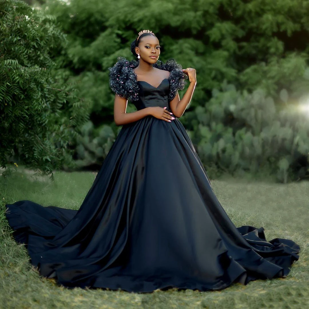 women black ball gown