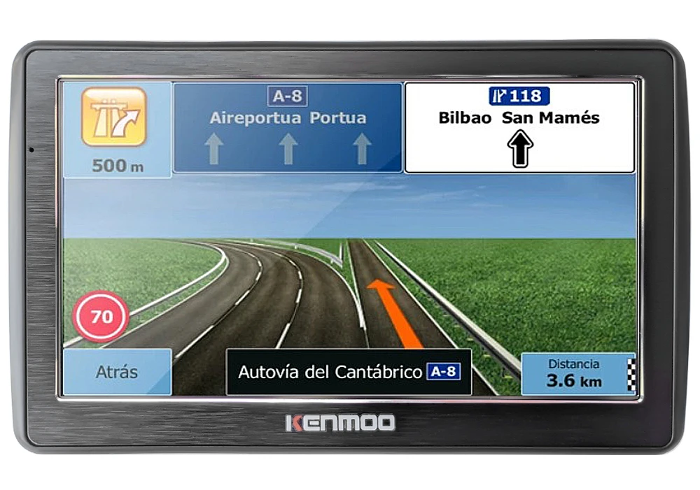 7 дюймов HD GPS Портативная навигация 2020 карты для Европы России автомобиль