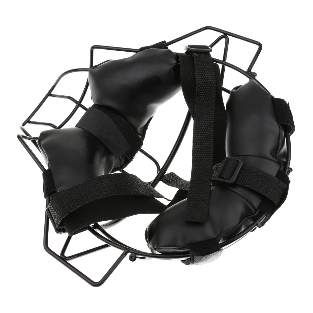 Adjustable Baseball Softball Catchers Protective Gear Umpire Face Mask Guard