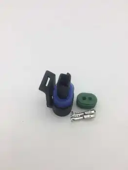 

100pcs/lot 2 Pin/Way Female Auto Sensor Connector Automotive Plug Socket For Delphi GM 12162193