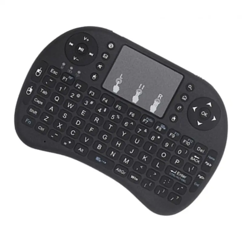 Mini Wireless Keyboard Dual Mouse Touchpad for Android TV BOX PC Desktop Laptop Car TV HTPC Set-top Box 2.4GHz Wireless Keyboard