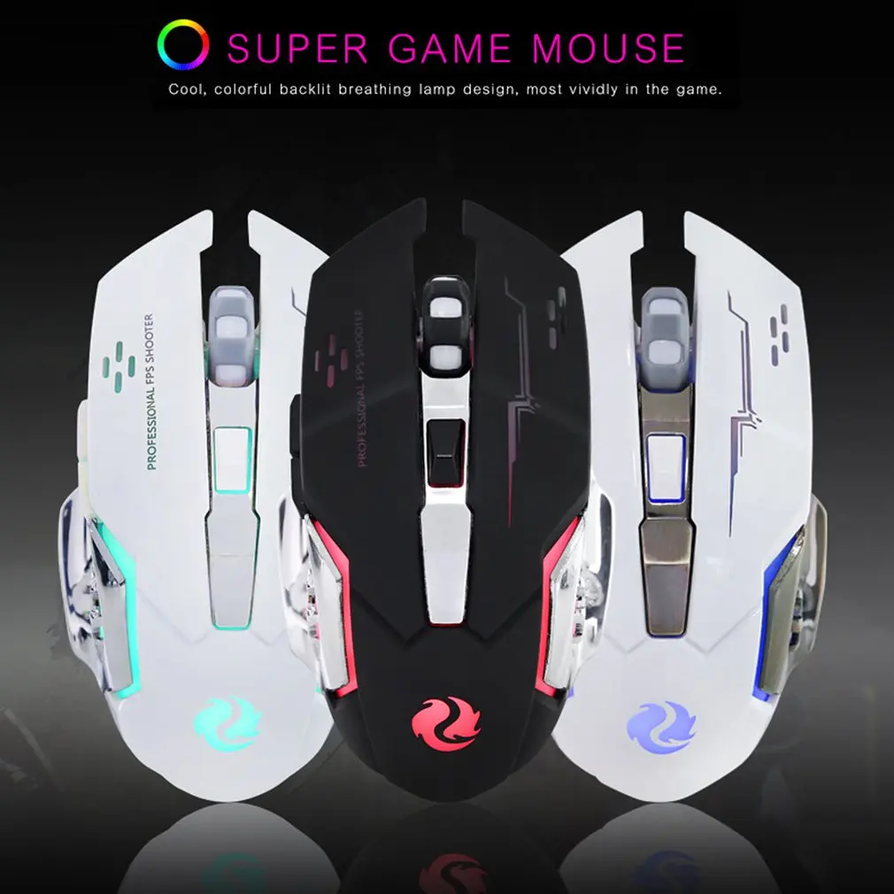 K8 Беспроводной бесшумный светодиодный Подсветка USB оптическая эргономичная игровая Мышь ПК компьютер Мышь Для imac macbook pro для ноутбука macbook