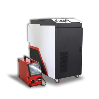 Online Raycus Handheld Fiber Mould Laser Welding Machine 1000W Laser Welder Fast Speed With Water Chiller