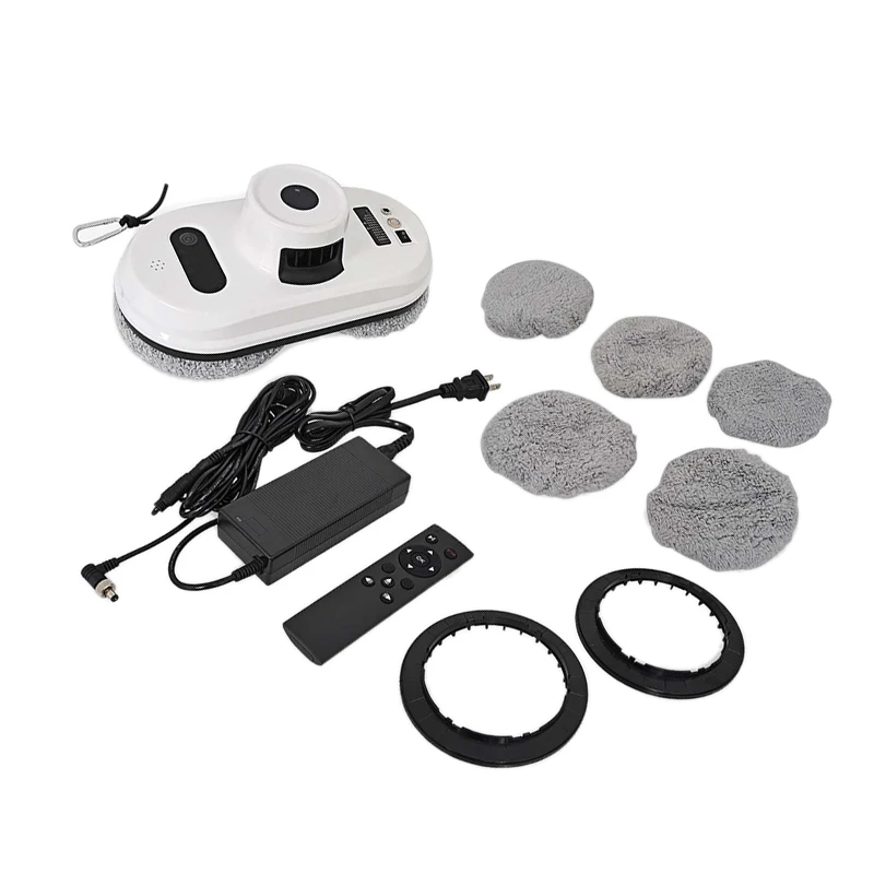

B0150 Smart Window Cleaner Robot Automatic Infrared Remote Magnetic Cleaner for Inside and Outdoor High Floor Window Bathroom Ki