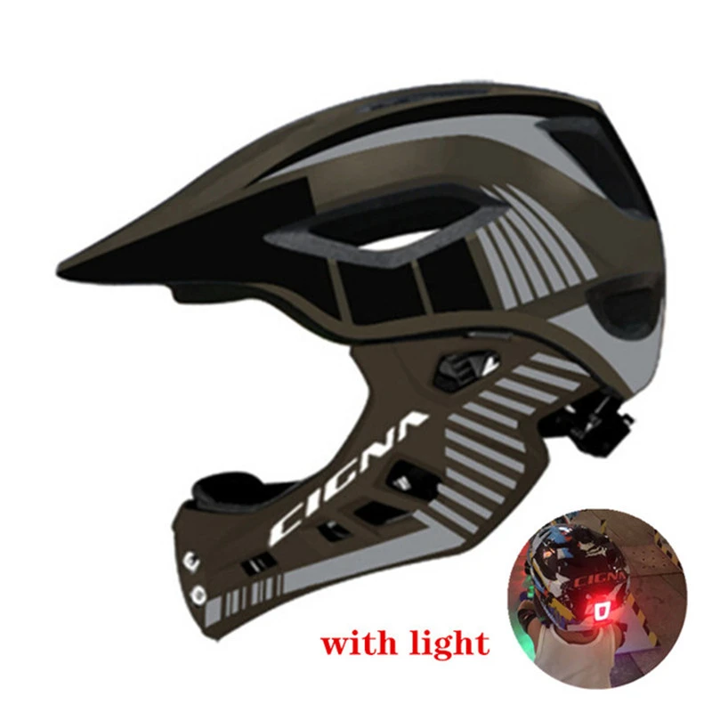 Casco De Seguridad Para Ninos De 2 A 10 Anos Mascara Completa Para Ciclismo Motocross Descenso Mtv Dh Bmx Casco Para Bicicleta Aliexpress