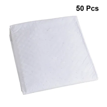 

100pcs Absorbent Diaper Bamboo Charcoal Pads Training Wee Mat Soft Diaper Pad for Pet Cat Dog Puppy (Size S 33x45cm)