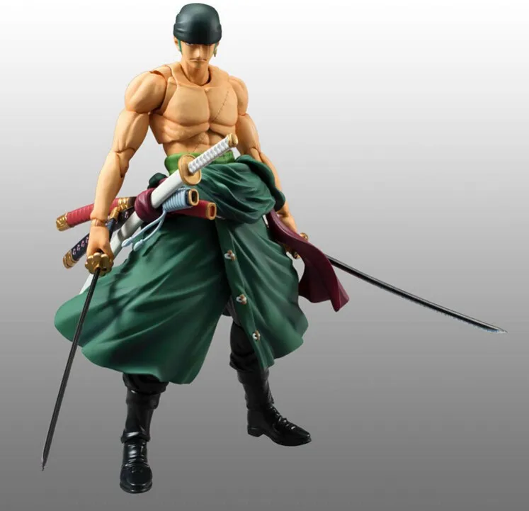 Японские Аниме One Piece Zoro Фигурки ПВХ 18 см фигурки аниме игрушки ророноа Зоро