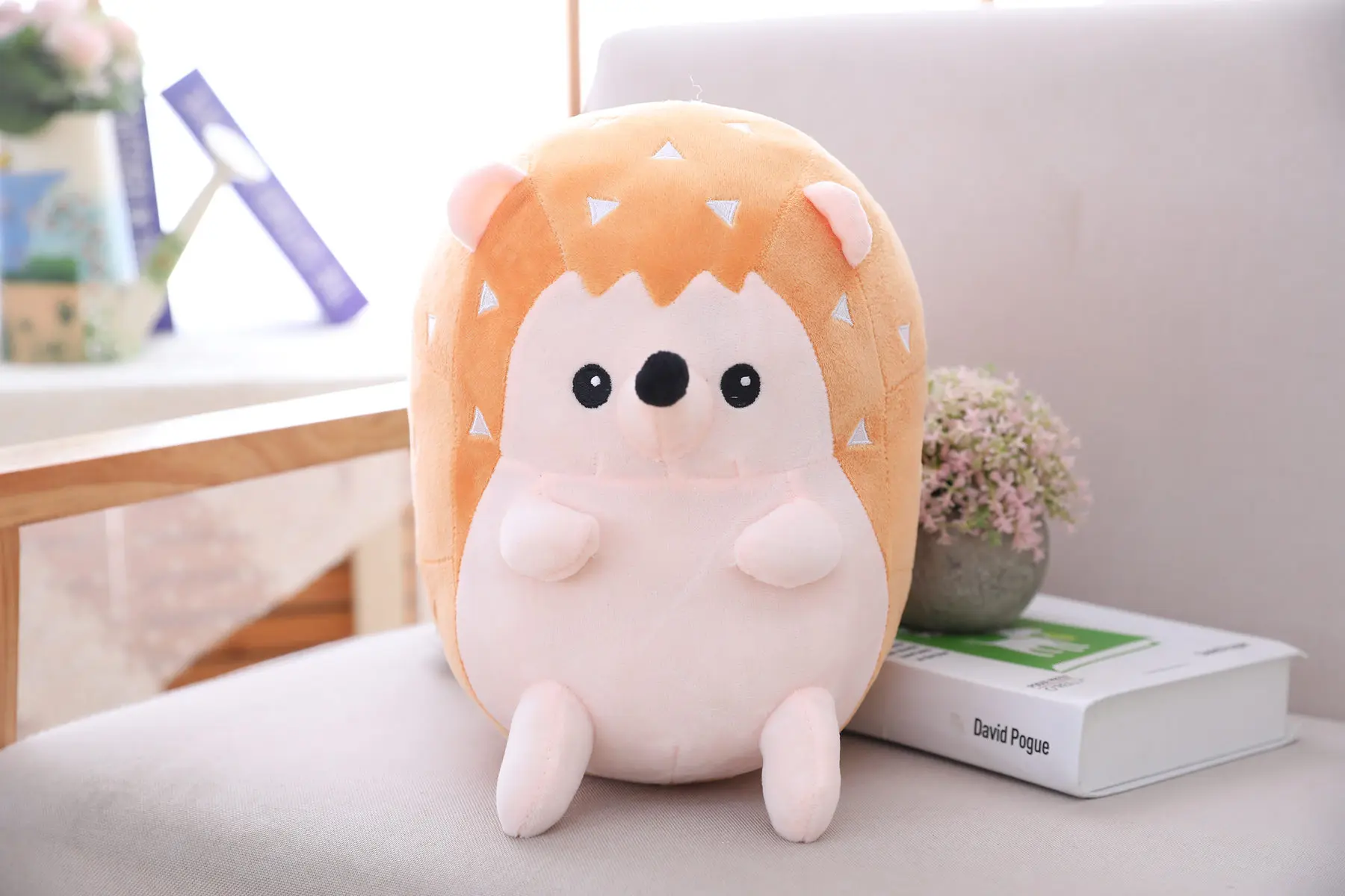1 pc/25 50 см, симпатичные, с плюшевым ежом; игрушка мягкие Животные с плюшевым ежом; кукла подушка для сна, игрушки для детей, подарок ко дню рождения