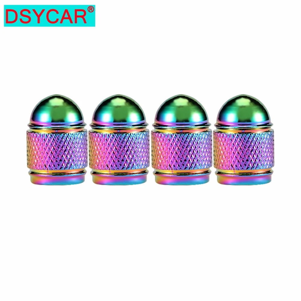 DSYCAR 4 шт./лот колпачок на клапан автомобильных шин для велосипеда мотоцикла