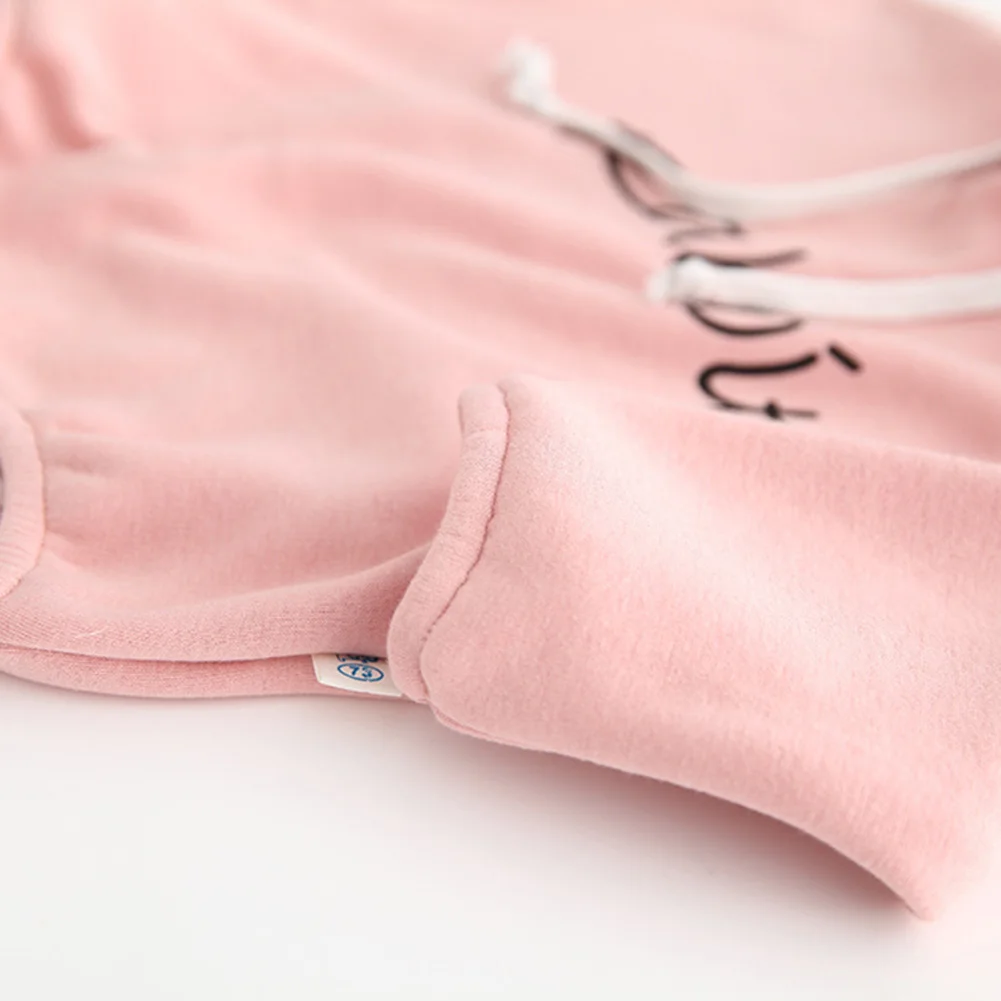 Cute Newborn Baby Romper Rabbit Ears Baby Girl Boy Soft Plush Long Sleeve Hooded Romper Jumpsuit For 0-12Months
