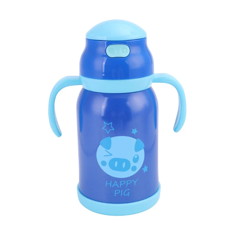 300ml Baby Feeding Cup Stainless Steel Milk Thermos for Children Insulated hot  water Bottle leak-poof thermal Cup - AliExpress