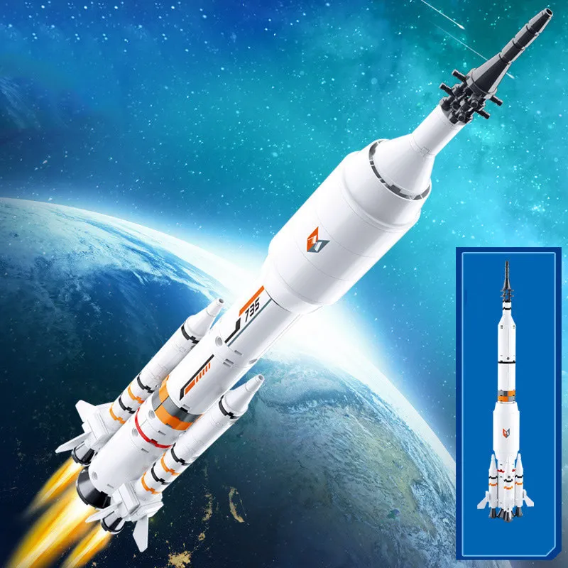 Star Rocket Space Shuttle строительный блок модель фигурки Набор совместимый город Technic конструктор развивающий игрушка для детей подарок - Цвет: 167PCS Block No Box