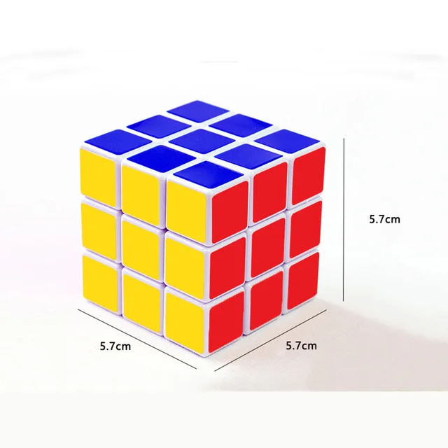 Hot 5.7CM Professional Puzzle Cubes Game 3x3x3 Speed Magic Cube Stress Reliever Toys Adult Children Education Toy for Boys 4