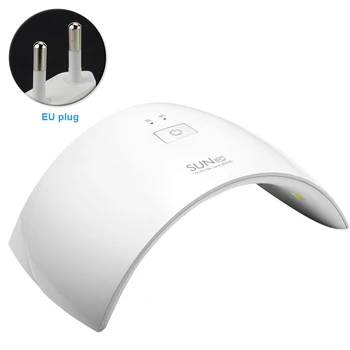 

36W White Easy Apply 18 LEDs Manicure Tool Nail Gel Lamp Fingernails Toenails EU US Plug UV Light Time Adjustable Phototherapy
