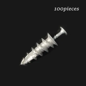 

15x37 Zamak Easy Anchor / Self-Drilling Drywall Anchor with screw 100PCS/PACK