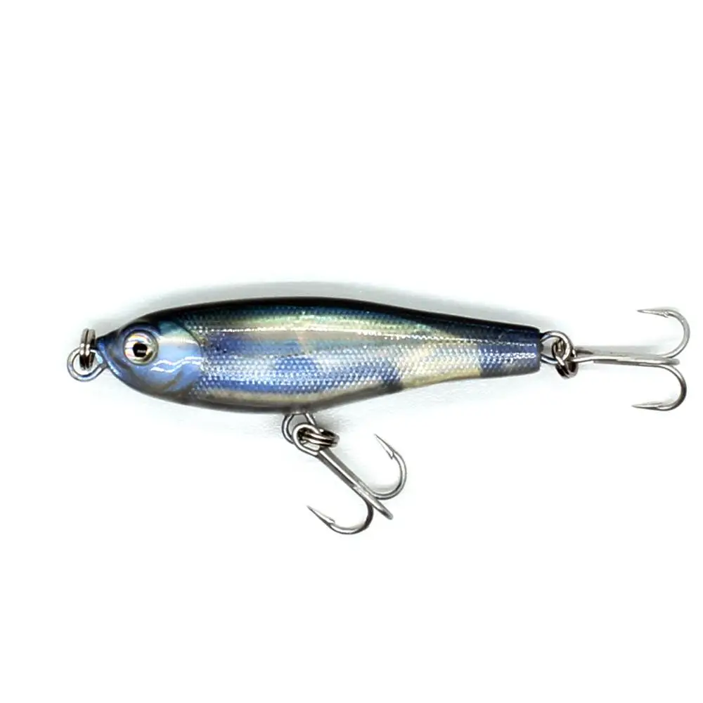AOCLU Sinking Small Tiny Stick 38mm 2.8g Hard Bait Pencil Wobbler Lure Swimming Like Injured Dying Fish VMC Hooks Solid Body