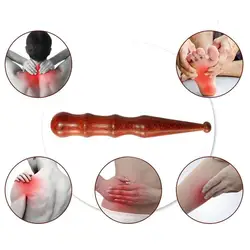 Rouleau musculaire en bois de 15cm de Long pour Spa, outil d'auto Massage pour les tissus profonds, le Fascia et le Point de déclenchement 