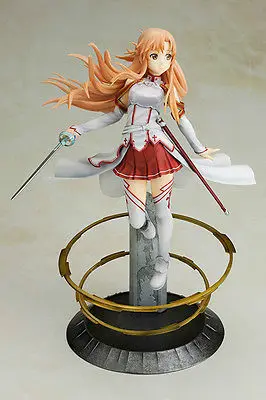 Японское аниме KOTOBUKIYA ASUNA Aincrad 21 см 1/8 окрашенная фигурка из ПВХ меч искусство