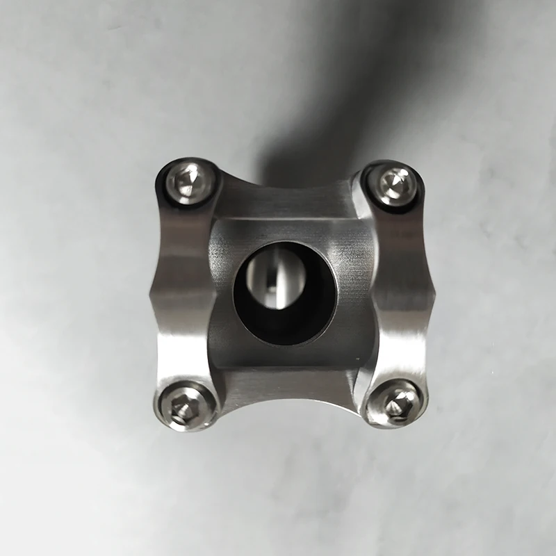 Tiorays Titanium Stem Bike Bicycle Stems 50mm-120mm 28.6/25.4*25.4/31.8mm 5°-45° Tiorays Titanium Stem Bike Bicycle Stems 50mm-120mm 28.6/25.4*25.4/31.8mm 5°-45°