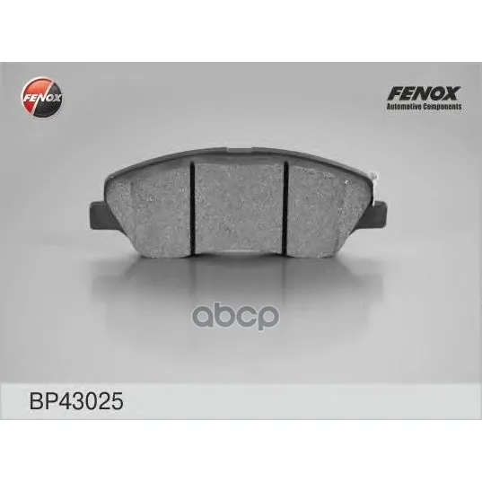 Bp43025_колодки Дисковые Передние! Hyundai Santa Fe 2.7/2.2crdi 05, Kia Sorento 09 Fenox Bp43025 FENOX арт. BP43025