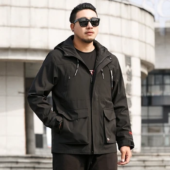 

New 2019 Plus Size 8xl 7xl 6xl High Quality Men Spring And Autumn Jackets And Coatse Jackets Mens Clothes Tooling Jacket