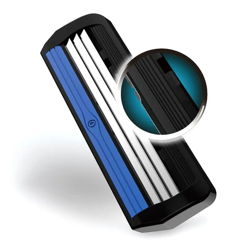 3 слойная бритва из нержавеющей стали для мужчин прочная ручная триммер бороды