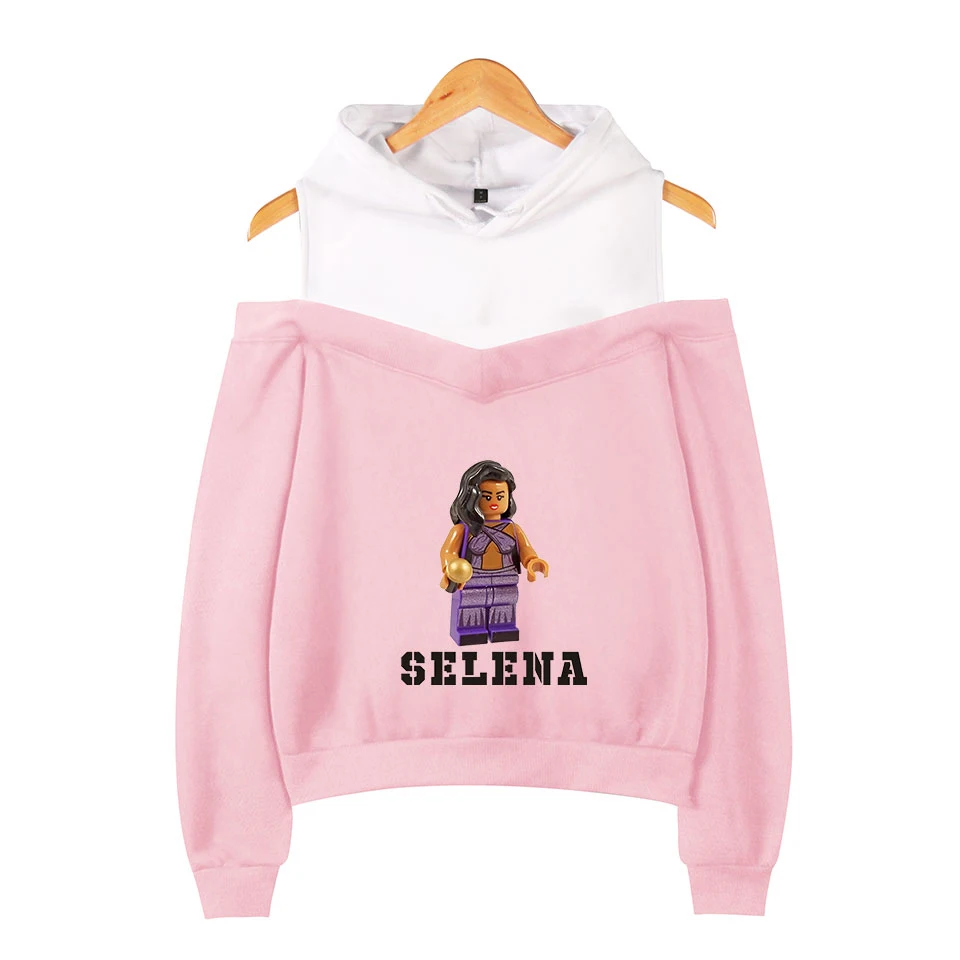 Красивая мода Selena quintanilla без бретелек толстовки для женщин известный бренд Harajuku Kpop Selena quintanilla толстовки