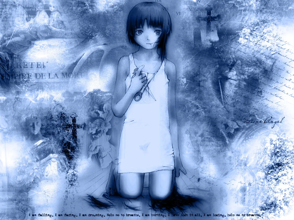 Photo Serial Experiments Lain iwakura lain Anime female 1920x1080