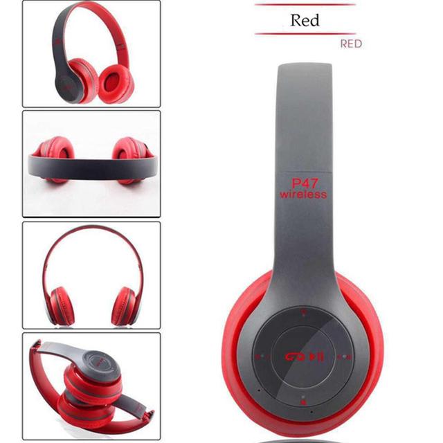 wireless headphones Foldable Bluetooth-compatible 5.0 Earphone over ear headphone with Mic for Iphone Xiaomi Support SD card
