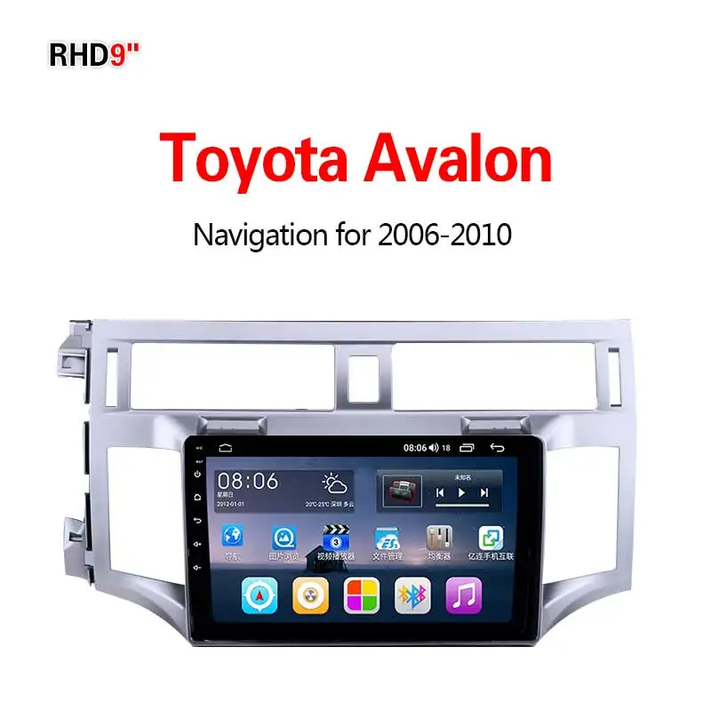 Lionet gps навигация для автомобиля Toyota Avalon 2006-2010 9 дюймов RT1034X - Размер экрана, дюймов: 4G8core64G