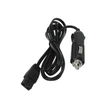 

12V DC IN-Car Cooler Cool Box Mini Fridge Replacement Cable lighter plug 2 Cigarette Pin Plug Lead O6F0