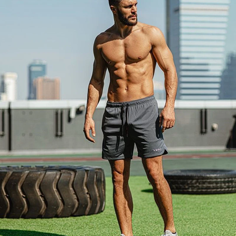 

Bihuo Mens Running Gym Sports Breathable Fitness Exercise Workout Summer Sweatpants Training Surf Board Shorts