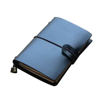 

Vintage Leather Travel Journal Notebook Diary Embossed Flower Notepad Sketchbook