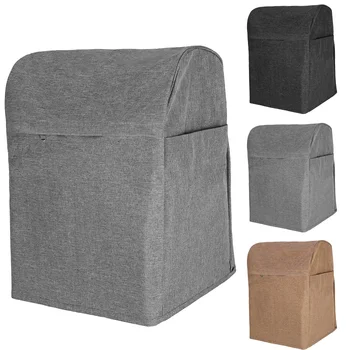 

Cotton Linen Protective Cover Stand Mixer Dust Cover with Pockets for 5 8 Quart Kitchen Aid Stand Mixer Household Merchandises