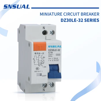 

DZ30LE-32 50A 40A 32A Small circuit breaker leakage protector domestic industry professional overload protection