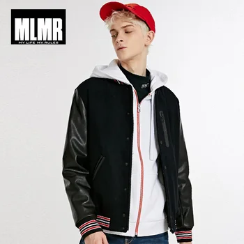 

Jack Jones Mens Short Woolen Baseball Jacket | 218427504