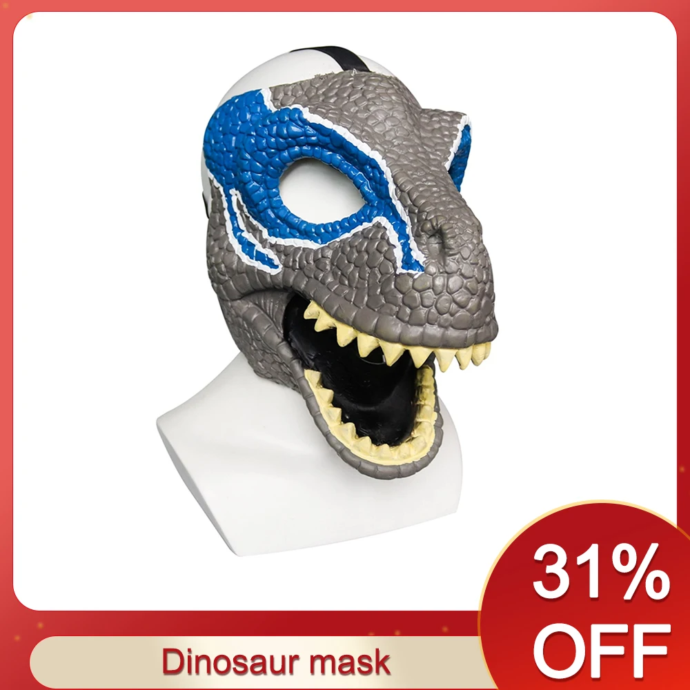 World Dinosaur Toys Festival Dinosaur Costumes Party Masquerade Mask Gifts for Kids Dinosaur Mask Cosplay Props 