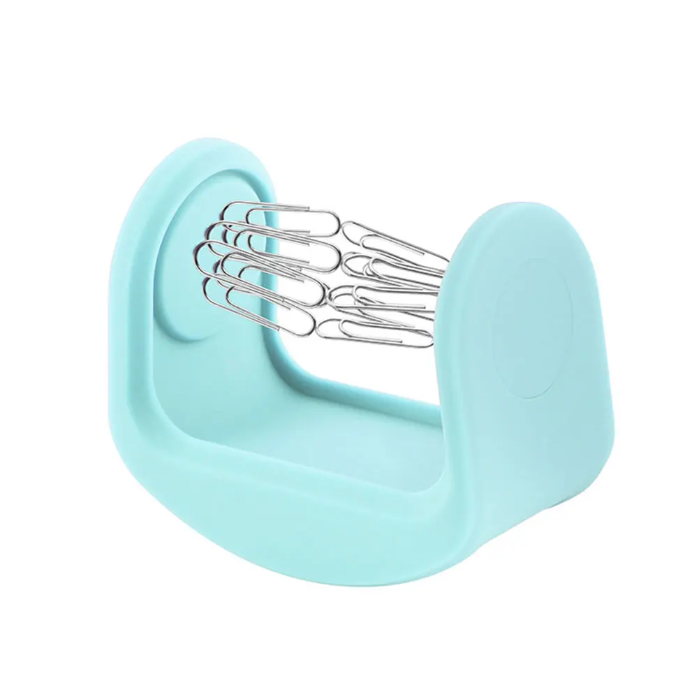 

Bracket Magnetic Absorption Practical Group Toy Protective Pin Decoration Office Supplies Desk Box Paper Clip Holder Silicone