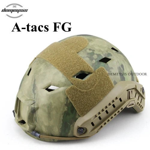 Военный страйкбол Пейнтбольные шлемы наружные Wargame CS защитный шлем CoverArmy Тактический шлем аксессуары Casco - Цвет: a-tacs fg