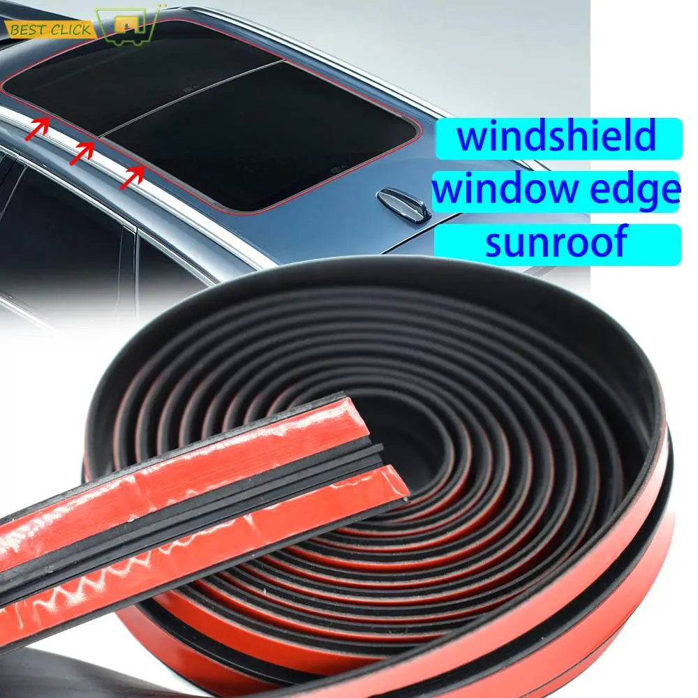 4m Window Edge Windshield Roof Rubber Sealing Strip Trim For BMW E90 E46 E60 F10 F30 E39 E36 F20 X5 E70 E53 E92 M3 E91 E30 E87 | Автомобили