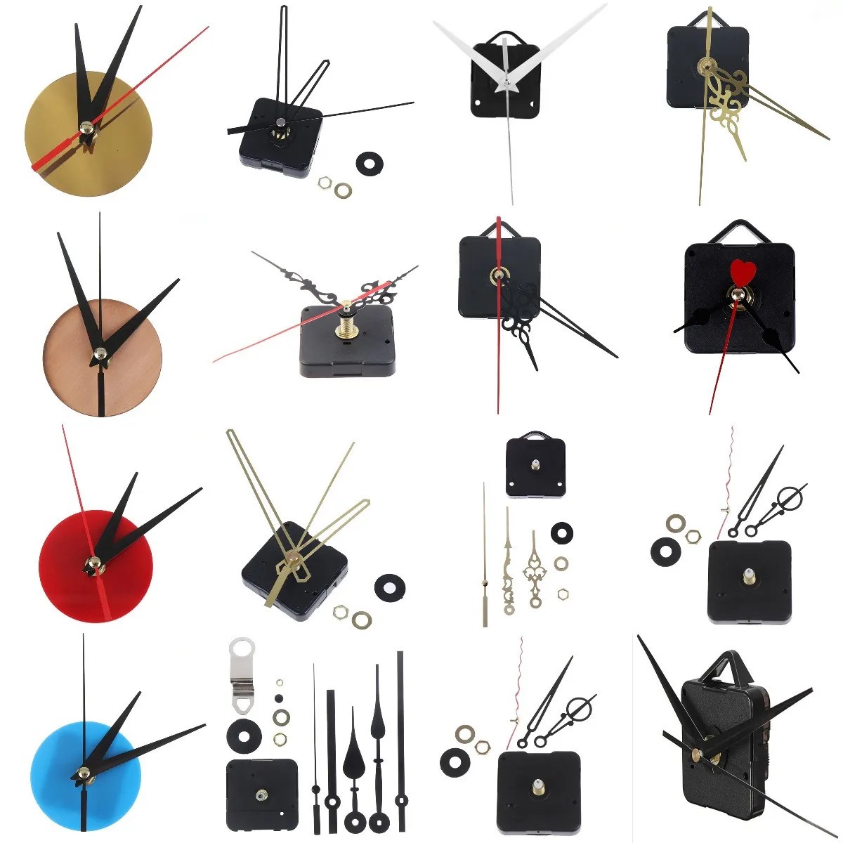 Description Picture 2 of itemNew DIY Clock Quartz Watch Clock Mechanism Battery Wall Clock Movement Mechanism Parts Repair Replacement Essential Accessories