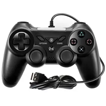 

Game Controller Portable Joystick USB PC Wired Connection Wired Gamepad Joypad for Sony PS4