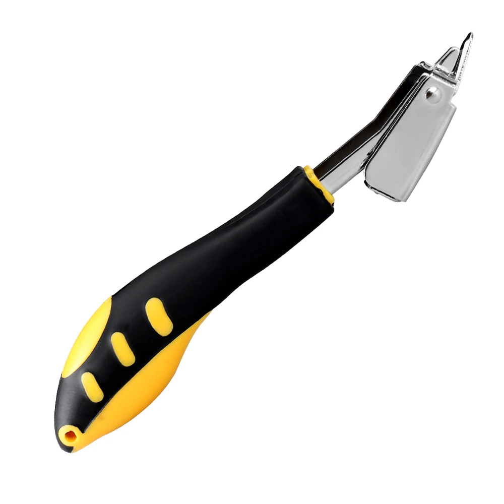Durable Staple Multifunction Metal Updated Wooden Door Staple Remover Tool Parts Home Improvement Black Yellow