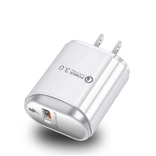 QC3.0 USB зарядное устройство для смартфона настенное зарядное устройство для мобильного телефона адаптер для lenovo QC3.0 Быстрая зарядка для iphone samsung Xiaomi - Тип штекера: US White