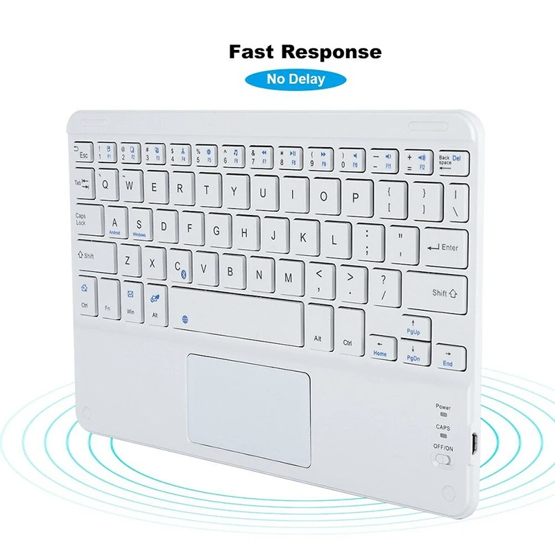 Горячая мини беспроводная Bluetooth 3,0 клавиатура с мышью тачпад для iOS Android Windows для DOY