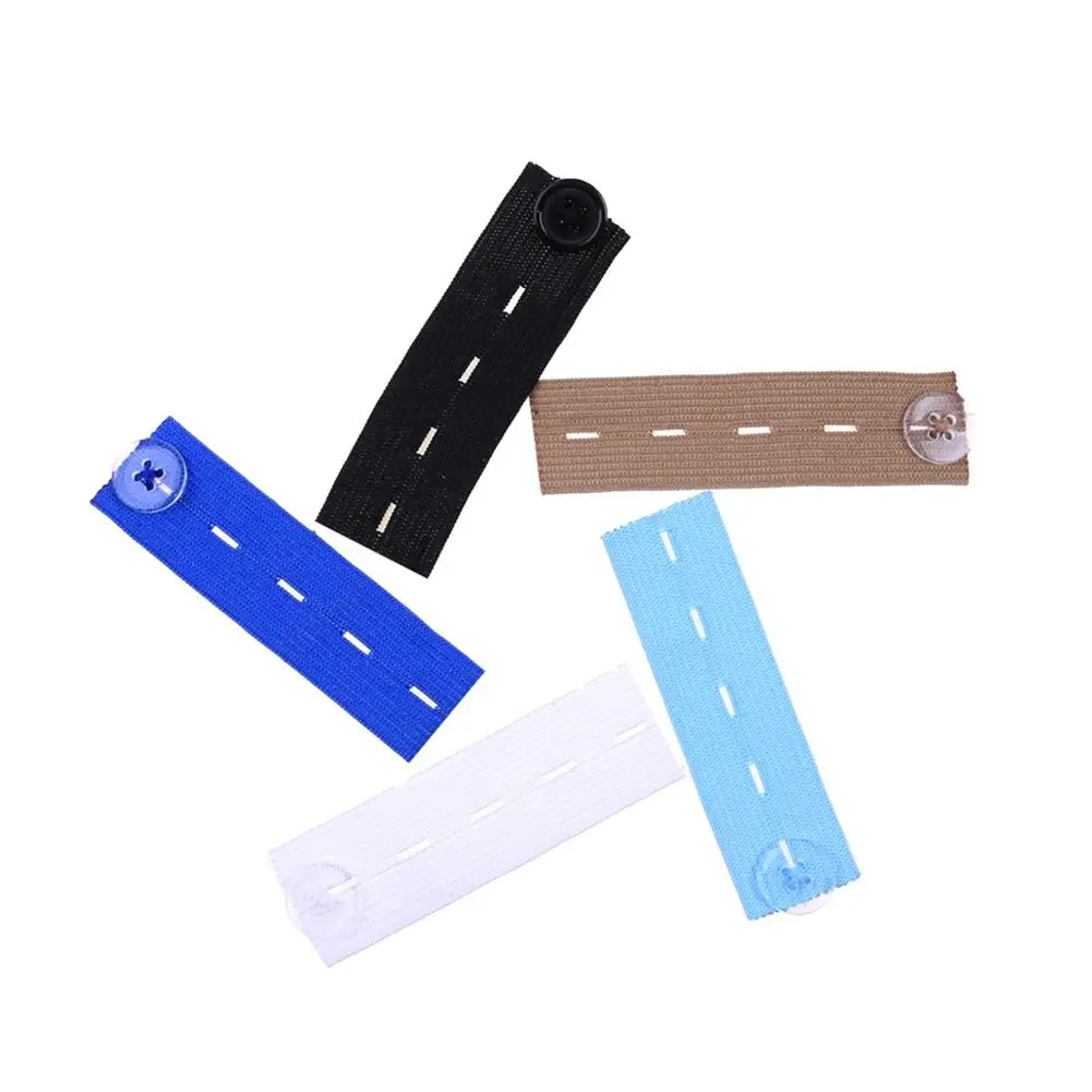 

1Pcs Skirt Trousers Jeans Waist Expander Waistband Extender Button Pant Extender Elastic Extender wonder button Belt extension b