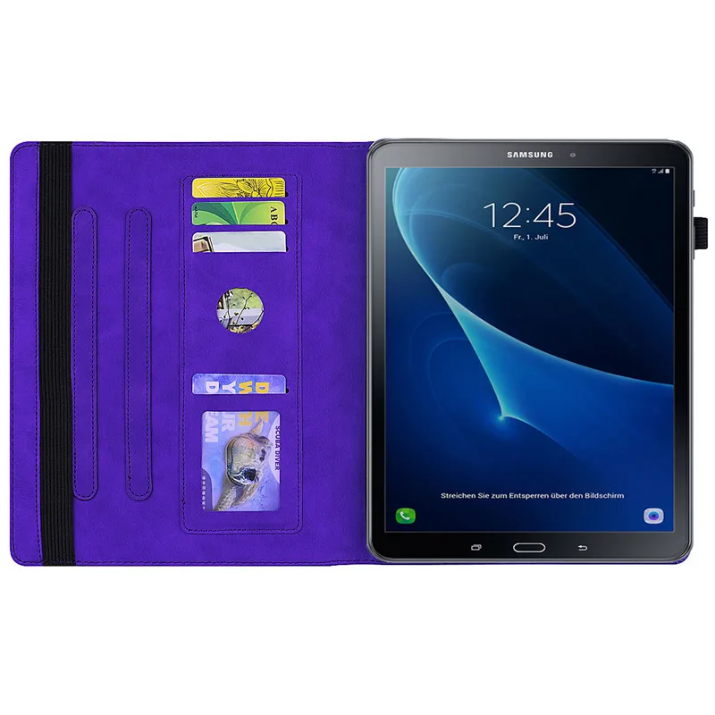 Чехол Wekays для samsung Galaxy Tab A6 A 10,1 T580 T585 T580N T585N классический кожаный чехол для планшета с цветочным узором