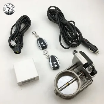 

Car exhaust 2 "/2.25" /2.5 "/2.75" / 3 "exhaust electronic cut-off valve with electric control box for return pipe AF-CUT001A25