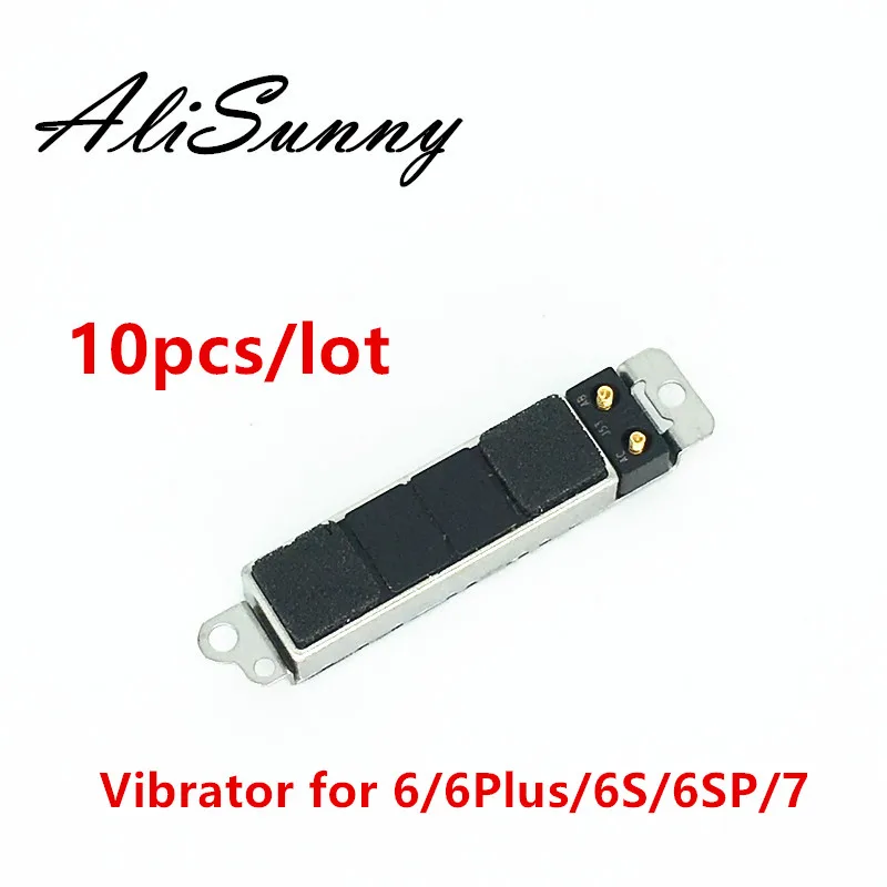 AliSunny 10 шт. вибратор для iPhone 6 6S PLUS 7 Бесшумный Мотор Вибрационный гибкий кабель запасные части|flex cable|cable flexvibrator